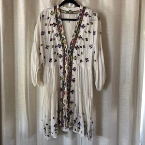 Free People embroidery dress